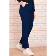 Dar Paça İthal Yüksek Bel Cepli Ayrobin Pantolon Dar Paça İthal Yüksek Bel Cepli Ayrobin Pantolon