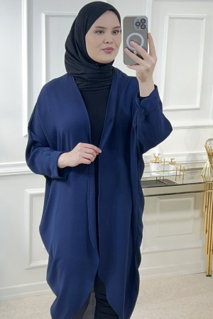 Belinda Sihirli Ayrobin Hırka  Lacivert