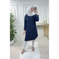 Firdevs Ayrobin Tunik  Lacivert