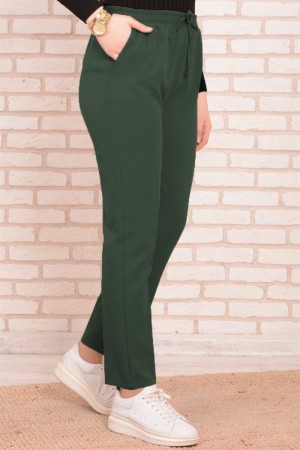 Miraç Dar Paça Pamuk Ayrobin Pantolon Haki Miraç Dar Paça Pamuk Ayrobin Pantolon Haki