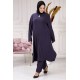 Mevlana Yün Efect İkili Takım KOLYE HEDİYELİ Koyu Mor Mevlana Yün Efect İkili Takım KOLYE HEDİYELİ Koyu Mor