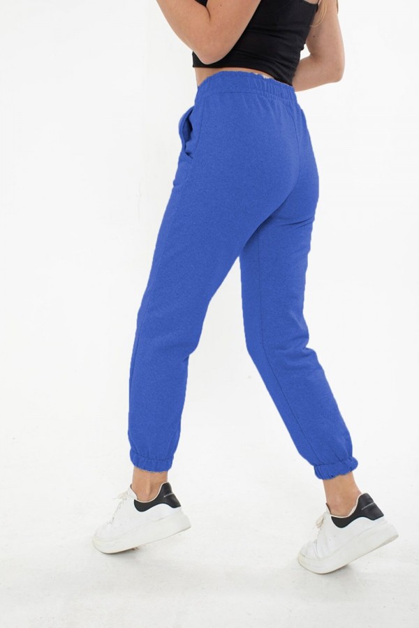 Pr Armalı Dar Paça Eşofman Alt - Saks Pr Armalı Dar Paça Eşofman Alt - Saks