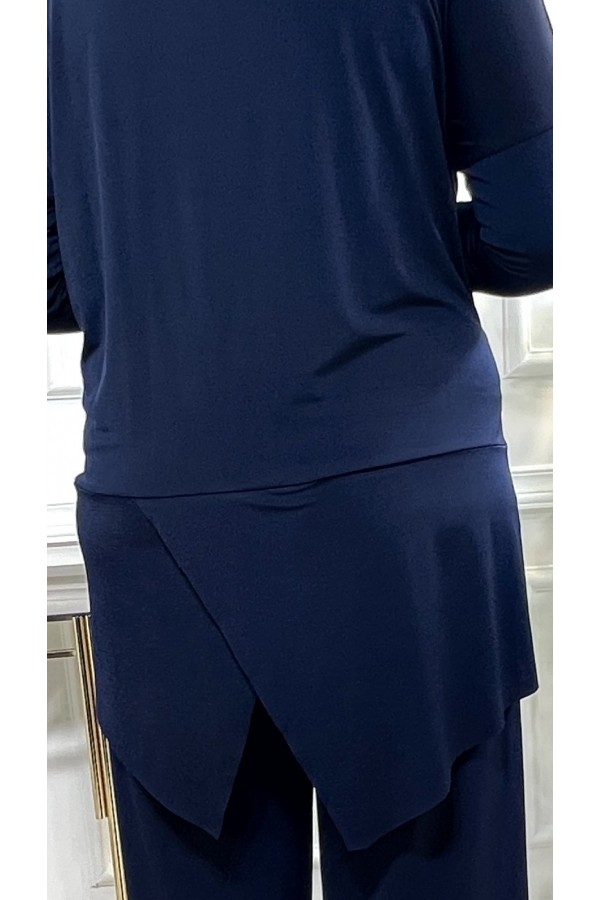 Makas Pantolonlu Takım - Lacivert Makas Pantolonlu Takım - Lacivert