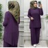 Makas Pantolonlu Takım - Mürdüm