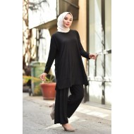 Hebe  Cepli İkili Sandy Takım - Siyah