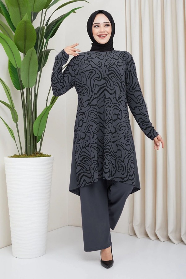 Mine Sandy İkili Takım - Antrasit Mine Sandy İkili Takım - Antrasit