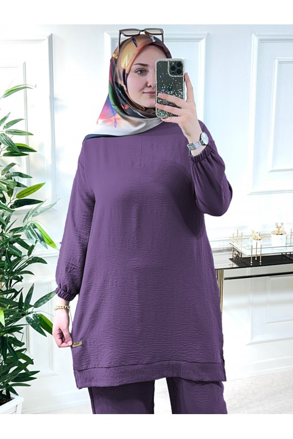 Arma Ayrobin İkili Takım - Açık Mürdüm