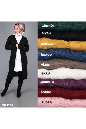 Cepli Triko Hırka Ekru Cepli Triko Hırka Ekru