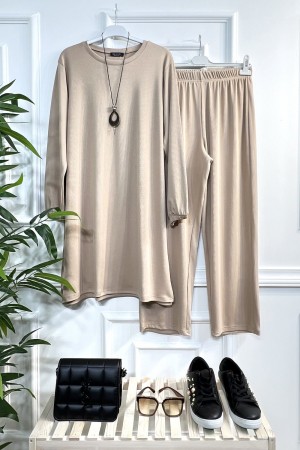 Defne Full Esnek Likralı İkili Takım-Kolye Hediyeli-Taş