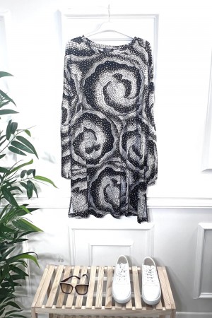 Kıvılcım Full Likralı Penye Viskon Tunik-Siyah Taş Duvar Kıvılcım Full Likralı Penye Viskon Tunik-Siyah Taş Duvar