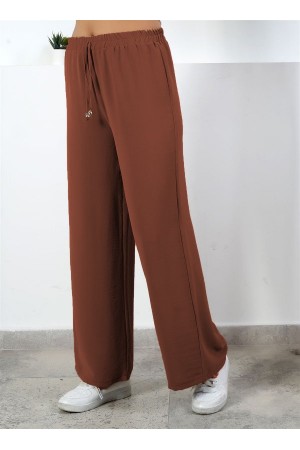 Bol Paça İthal Yüksek Bel Ayrobin Pantolon Yavru Ağzı Bol Paça İthal Yüksek Bel Ayrobin Pantolon Yavru Ağzı